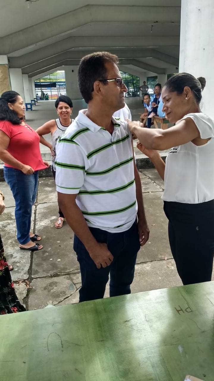 Camacã: Campanha de Vacinação contra Influenza (Gripe) alcança professores da rede pública 
